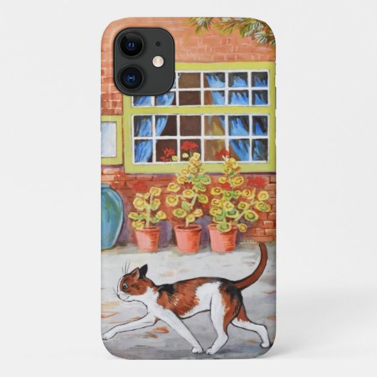 Prowling Cat, Louis Wain Case-Mate iPhone Hülle (Rückseite)