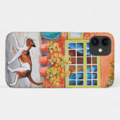 Prowling Cat, Louis Wain Case-Mate iPhone Hülle (Rückseite (Horizontal))