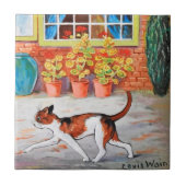 Prowling Cat, Louis Wain Fliese (Vorderseite)