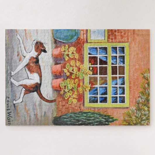 Prowling Cat, Louis Wain Puzzle (Horizontal)