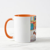 Prowling Cat, Louis Wain Tasse (Links)