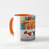 Prowling Cat, Louis Wain Tasse (Vorderseite Links)