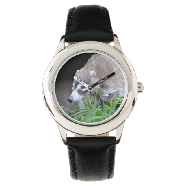Prowling Coati Armbanduhr (Vorderseite)