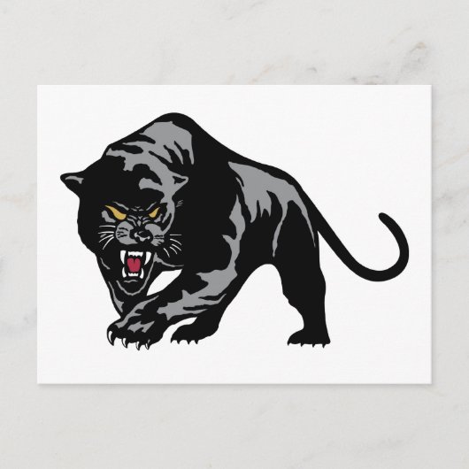 Prowling Panther Postkarte (Vorderseite)