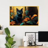 Prowling Through the Woods Poster (Heimbüro)