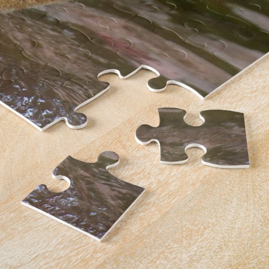 Prowling Tiger Portrait Fotografie Puzzle (Seite)