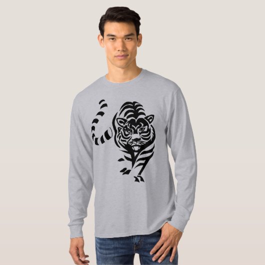 Prowling Tiger T-Shirt (Vorne ganz)