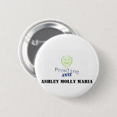 ProwlingAntzLogo Ashley Molly Maria Button (Vorne & Hinten)