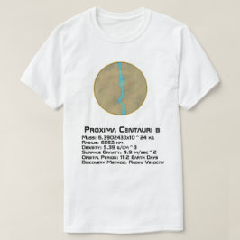 Proxima Centauri b Technische Daten T-Shirt