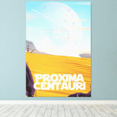 Proxima Centauri Science Fiction Leinwanddruck (Insitu (Holzboden))