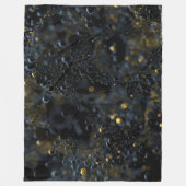 Proxima (schwarz) Fleece Blanket (Vorderseite)