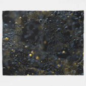 Proxima (schwarz) Fleece Blanket (Vorderseite (Horizontal))