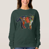 Proxima Space In Cat T-Shirt Sweatshirt (Vorderseite)