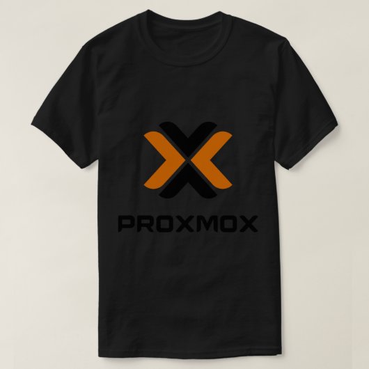 Proxmox Logo Sticker T-Shirt (Design vorne)