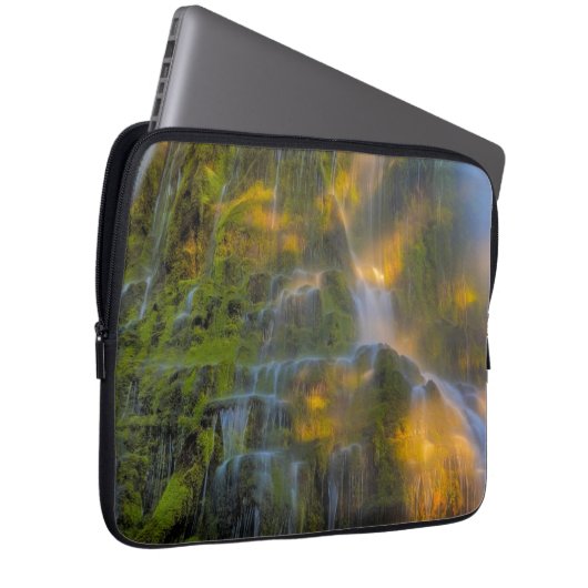 Proxy Falls Three Sisters Wilderness Oregon Laptopschutzhülle (Vorne Rechts)