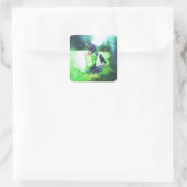 Proxy Quadratischer Aufkleber (Tasche)