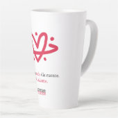 Proyecto Be Brave Latte Tasse (Rechte Ecke)