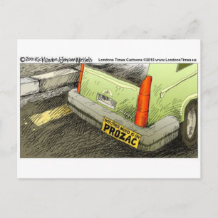 Prozac Autoaufkleber Funny T-Shirts Karten und Ges