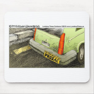 Prozac Autoaufkleber Funny T-Shirts Karten und Ges Mousepad