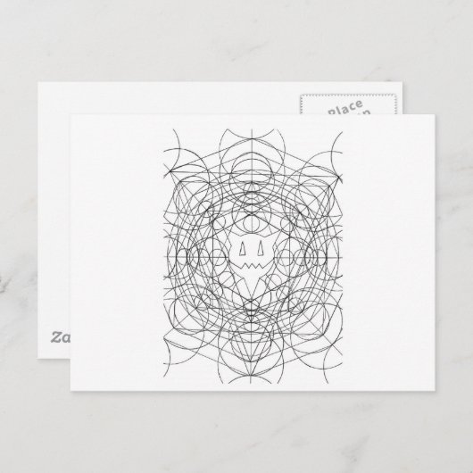 prozentual postkarte (Vorne/Hinten)