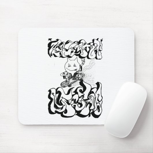 Prozentualer Skater#2 Mousepad (Mit Mouse)
