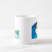 prozentuales Surfen Kaffeetasse (Mittel)