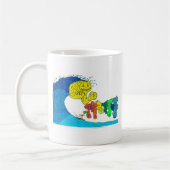 prozentuales Surfen Kaffeetasse (Links)