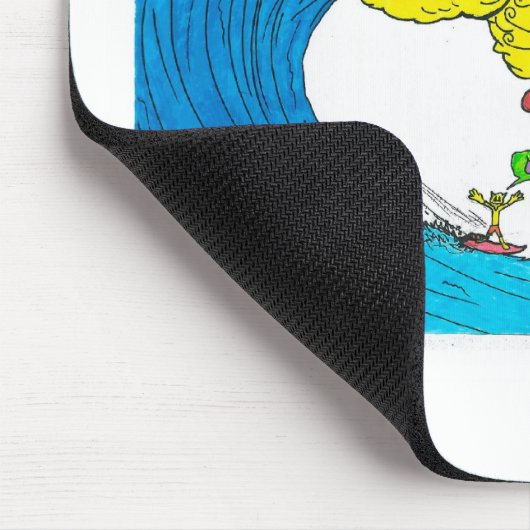 prozentuales Surfen Mousepad (Ecke)