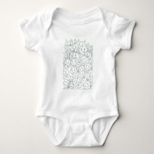Prozentzahl Baby Strampler