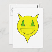 Prozentzahl Postkarte (Vorne/Hinten)