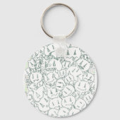 Prozentzahl Schlüsselanhänger (Vorderseite)