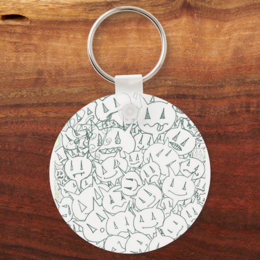 Prozentzahl Schlüsselanhänger (Vorderseite)