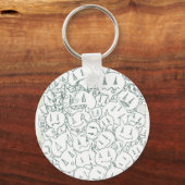 Prozentzahl Schlüsselanhänger (Vorderseite)