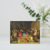 Prozess gegen den Apostel Paul Postkarte (Stehend Vorderseite)