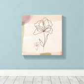 Prozess Leinwanddruck (Insitu (Holzboden))