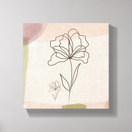 Prozess Leinwanddruck (Vorderseite)