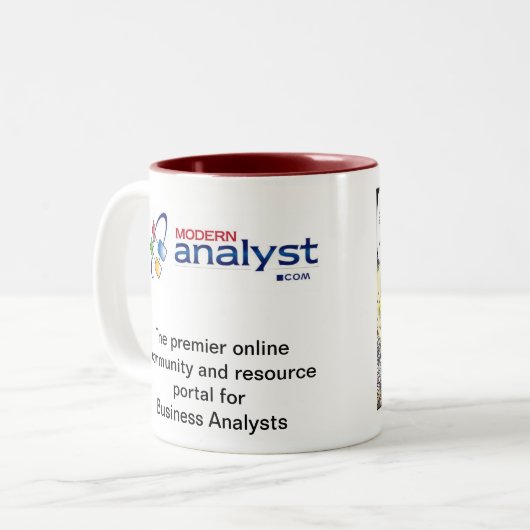 Prozessanalyse-zu Hause - Zweifarbige Tasse (Vorderseite Links)