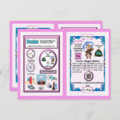 Prozessassistent - Promethium-Element Postkarte (Vorne/Hinten)