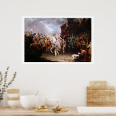 Prozession an den Roiall Justs Holden in Smithfiel Poster (Küche)