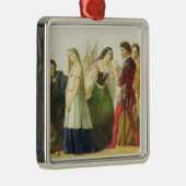 Prozession der Charaktere von Shakespeare (Öl an Ornament Aus Metall (Rechts)