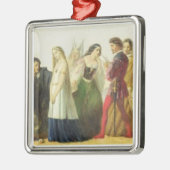 Prozession der Charaktere von Shakespeare (Öl an Ornament Aus Metall (Links)