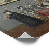 Prozession der Heiligen Liga Poster (Ecke)