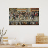 Prozession der Heiligen Liga Poster (Küche)