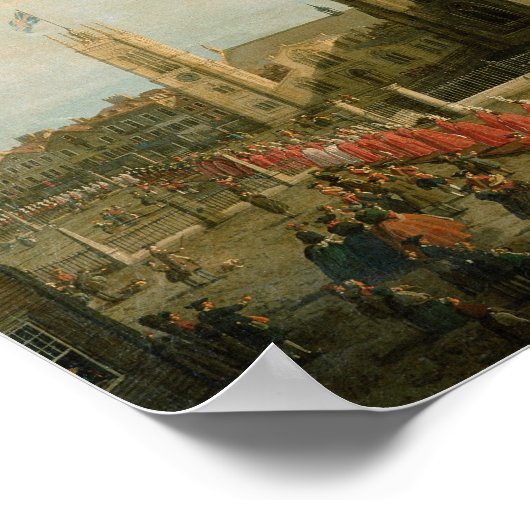 Prozession der Ritter des Todes Poster (Ecke)