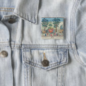Prozession des Chariot der Landwirtschaft Button (Beispiel)