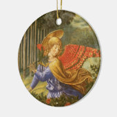 Prozession des Magi-Engels von Benozzo Gozzoli Keramik Ornament (Links)