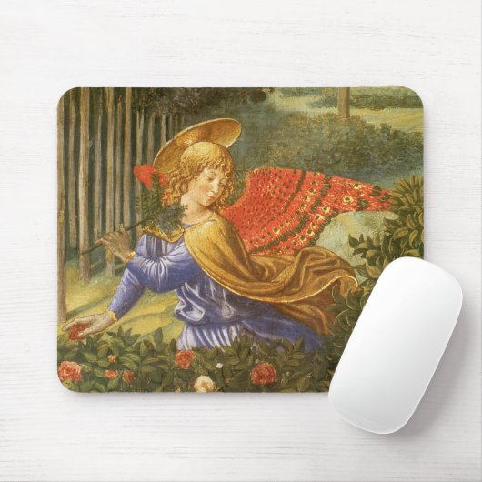 Prozession des Magi-Engels von Benozzo Gozzoli Mousepad (Mit Mouse)