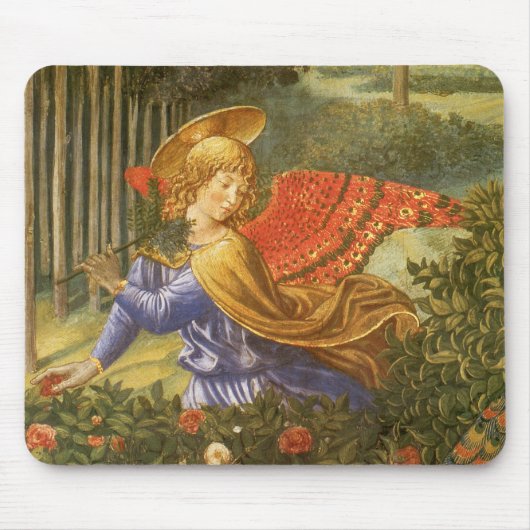 Prozession des Magi-Engels von Benozzo Gozzoli Mousepad (Vorne)
