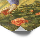 Prozession des Magi-Engels von Benozzo Gozzoli Poster (Ecke)