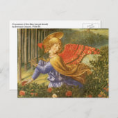 Prozession des Magi-Engels von Benozzo Gozzoli Postkarte (Vorne/Hinten)